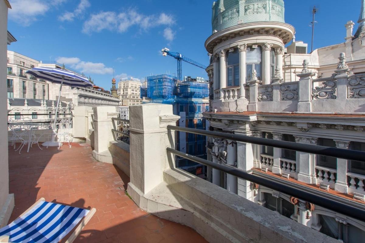 דירות מדריד Atico Con Terraza De Vistas Inmejorables מראה חיצוני תמונה
